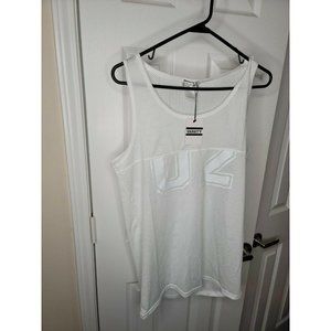 NEW! Men's Varsity Touchdown Singlet White Size L